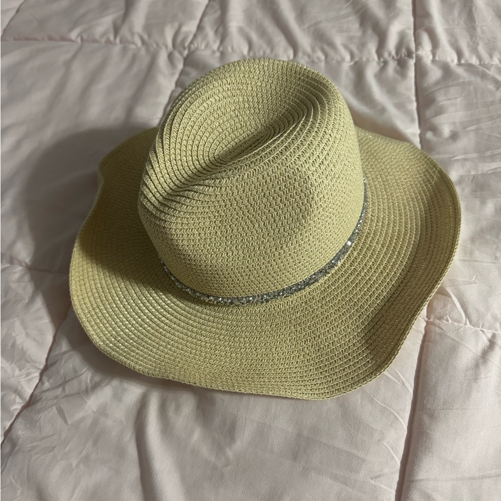 David and Young Light Tan Packable Straw Hat